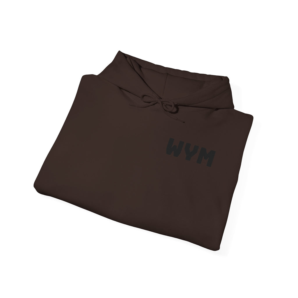 Wear Your Moment Unisex Graphic Hoodie – Built Different Pullover, 50/50 Cotton-Poly, Sizes S–4XL