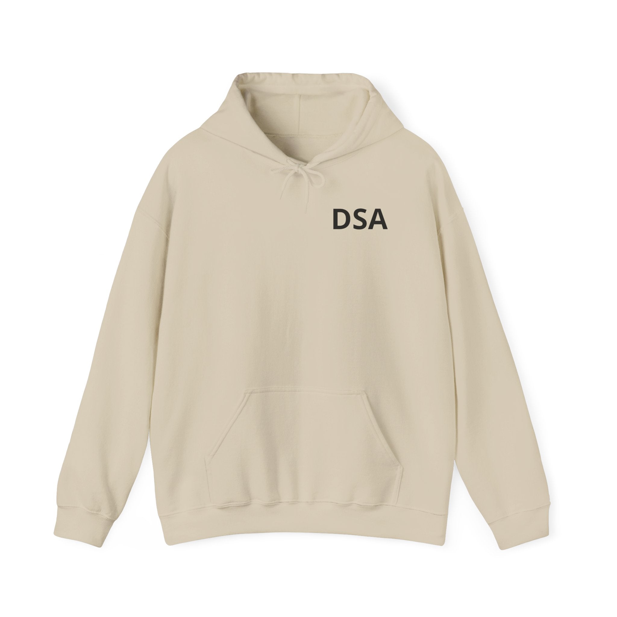 DSA Hoodie — Divided States of America Protest Graphic Hooded Sweatshirt