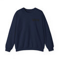 WYM Minimalist Crewneck Sweatshirt — White Casual Pullover