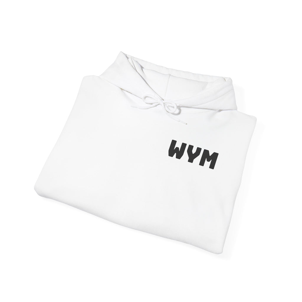 Wear Your Moment Unisex Graphic Hoodie – Built Different Pullover, 50/50 Cotton-Poly, Sizes S–4XL