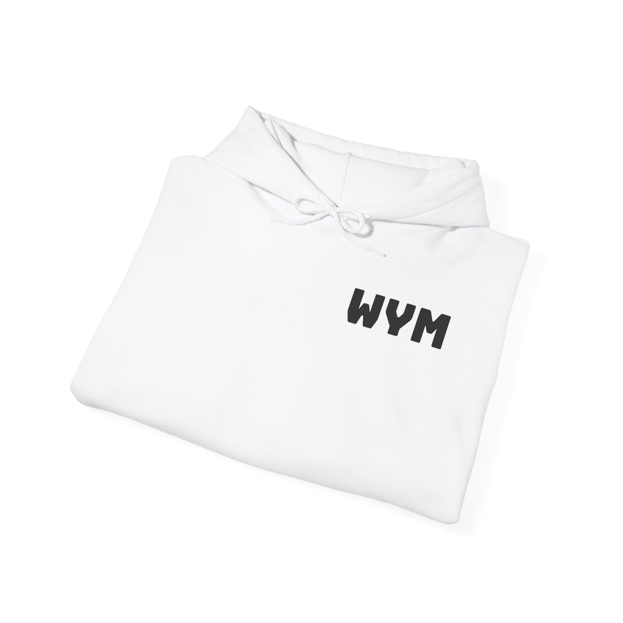 Wear Your Moment Unisex Graphic Hoodie – Built Different Pullover, 50/50 Cotton-Poly, Sizes S–4XL