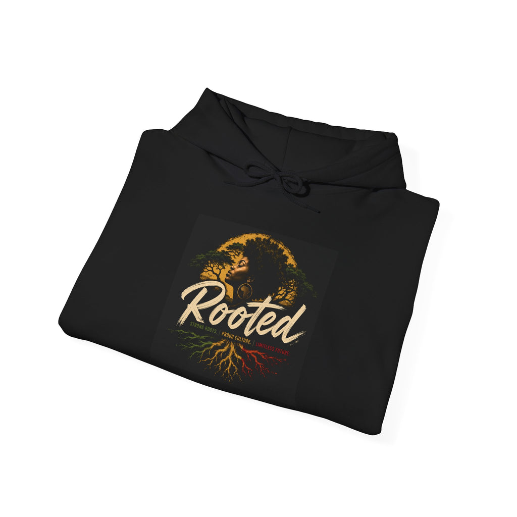 Rooted Hoodie — Vintage Tree & Roots Graphic Pullover