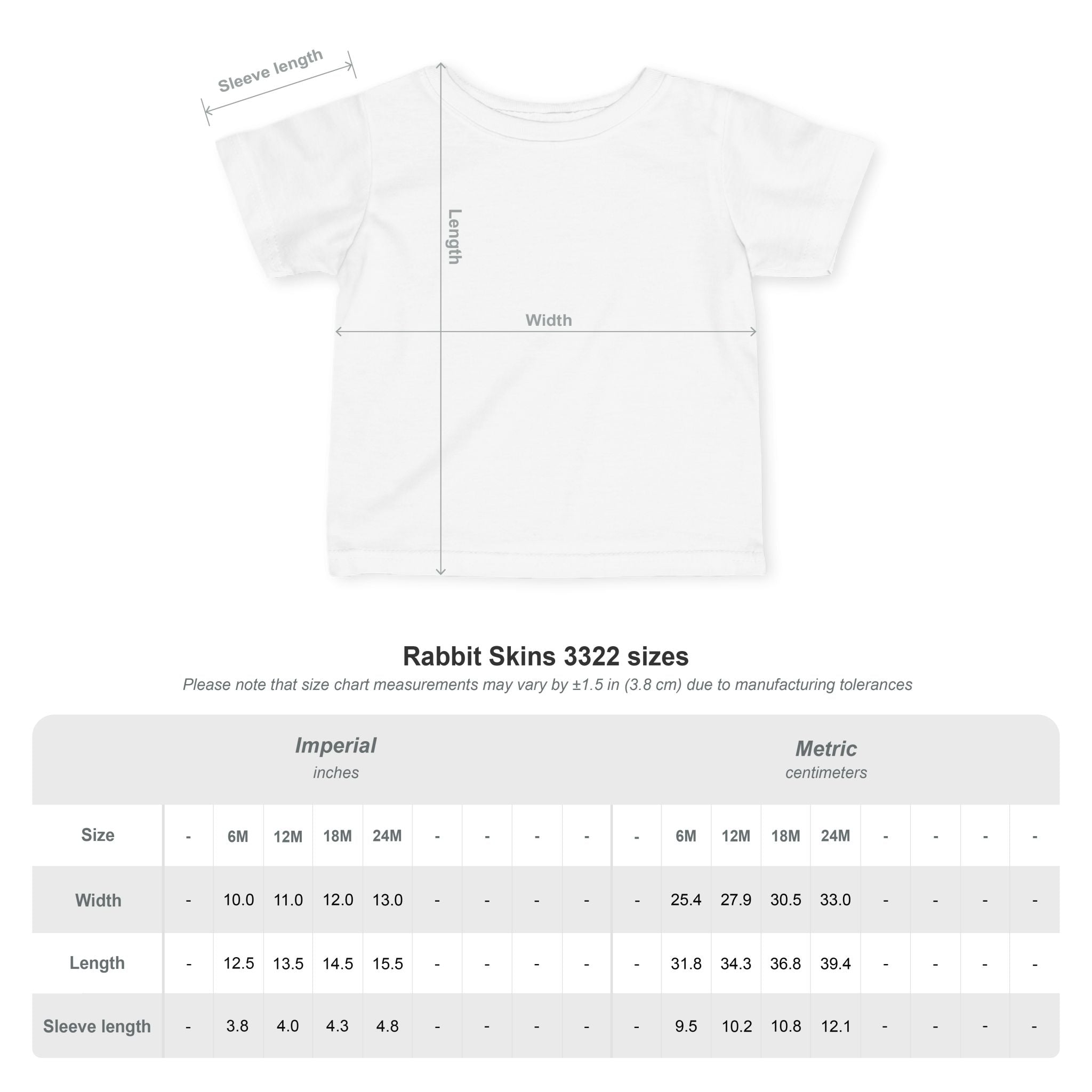 Infant Tee "Built Different" – Baby Graphic Shirt with Crown Design