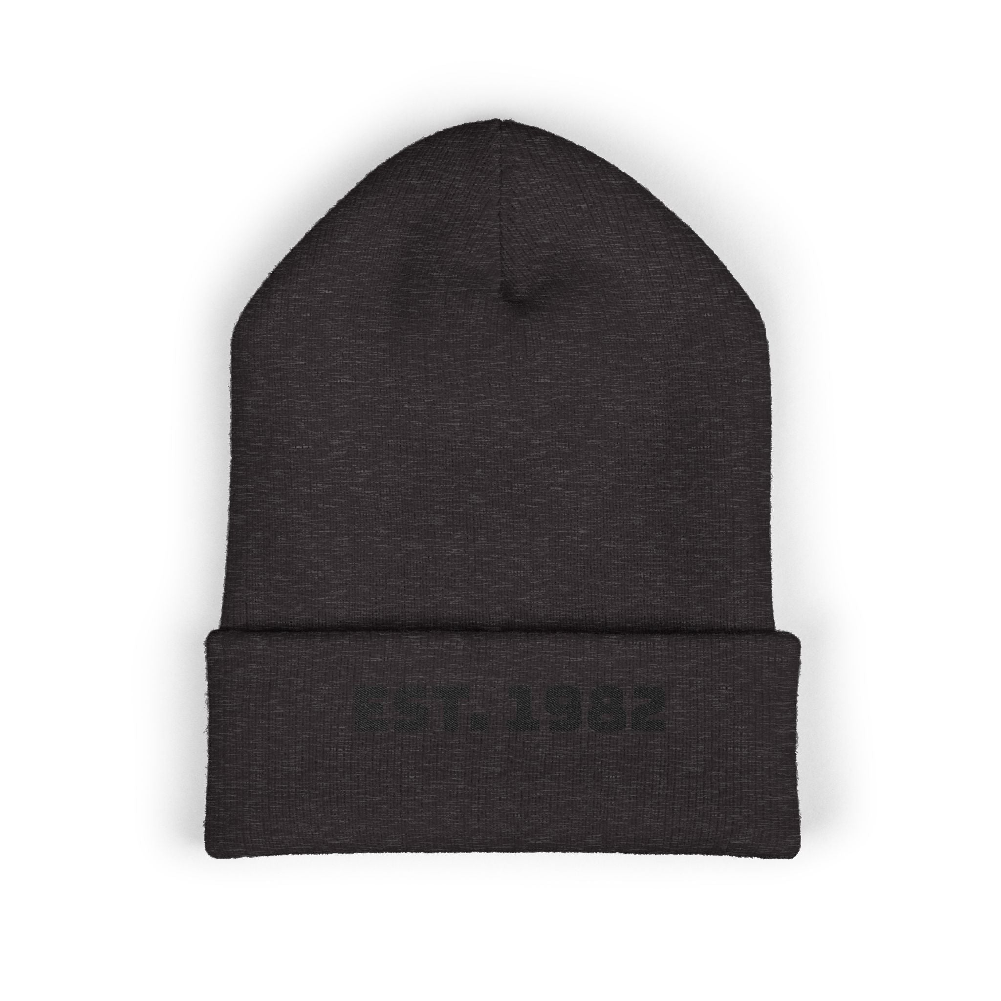 Embroidered "EST. 1982" Cuffed Beanie