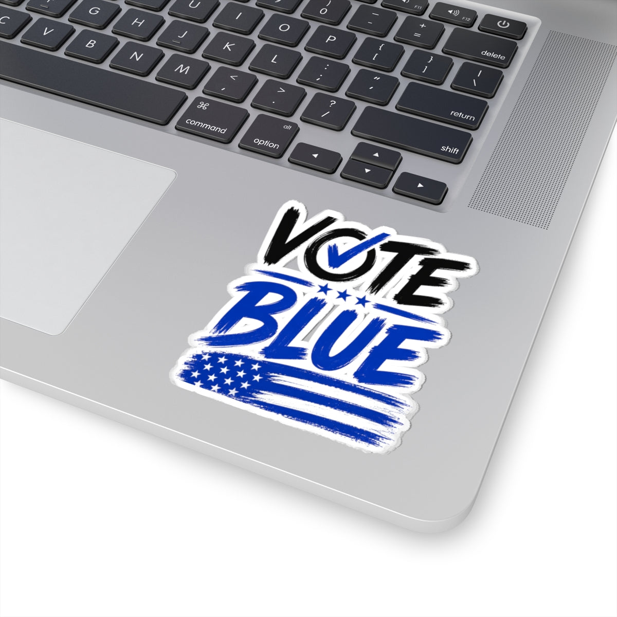 Vote Blue Sticker — Patriotic Political Campaign Kiss-Cut Decal
