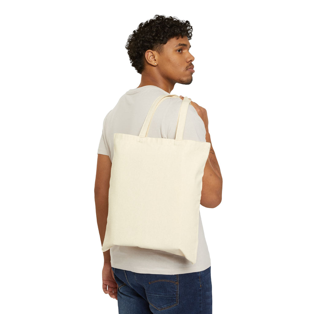 Vote Blue Canvas Tote Bag — Patriotic "Vote Blue" Reusable Grocery & Protest Tote
