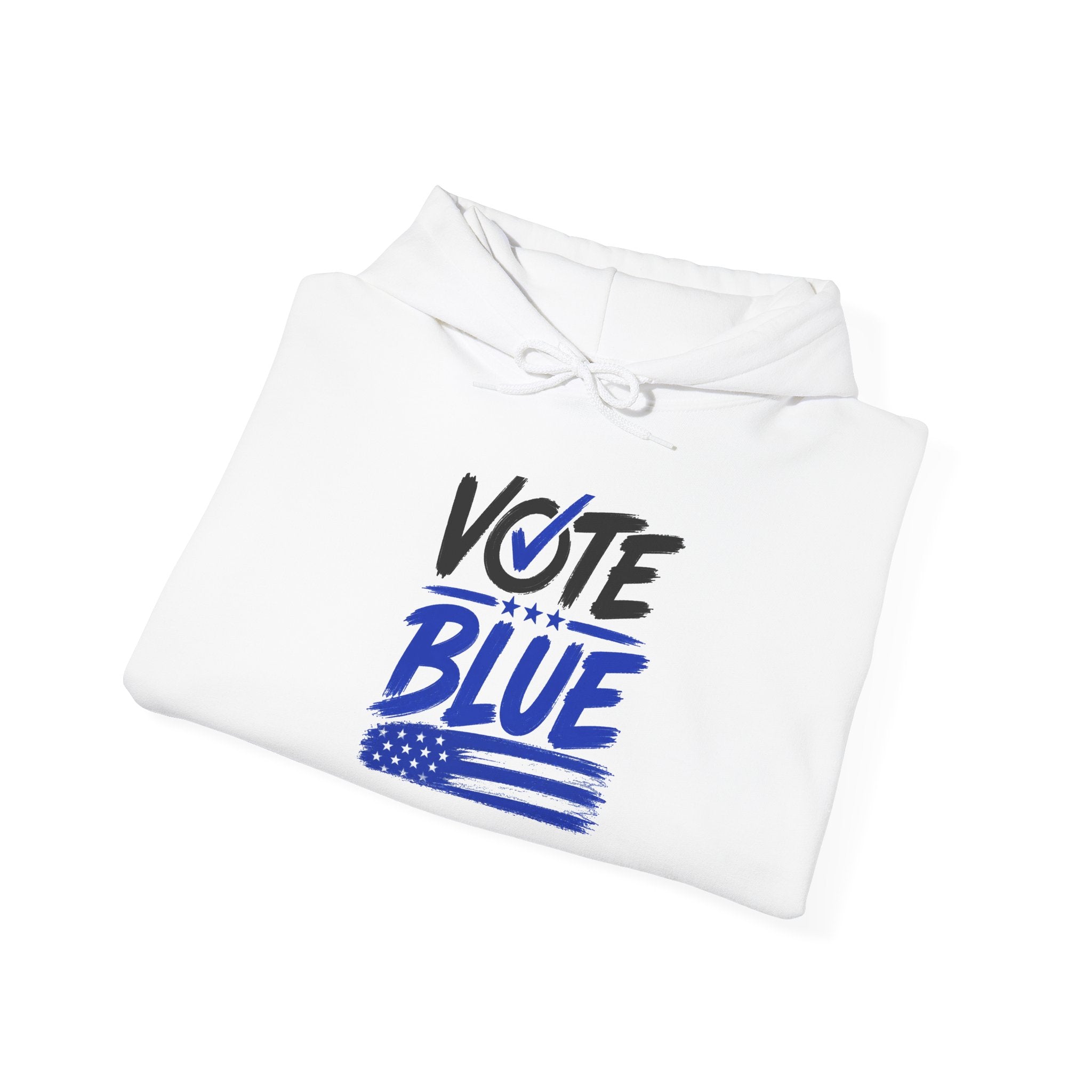 Vote Blue Hoodie — Political Campaign Support Pullover