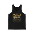 Taurus Season Tank Top — Zodiac Bull Astrology Graphic Tank