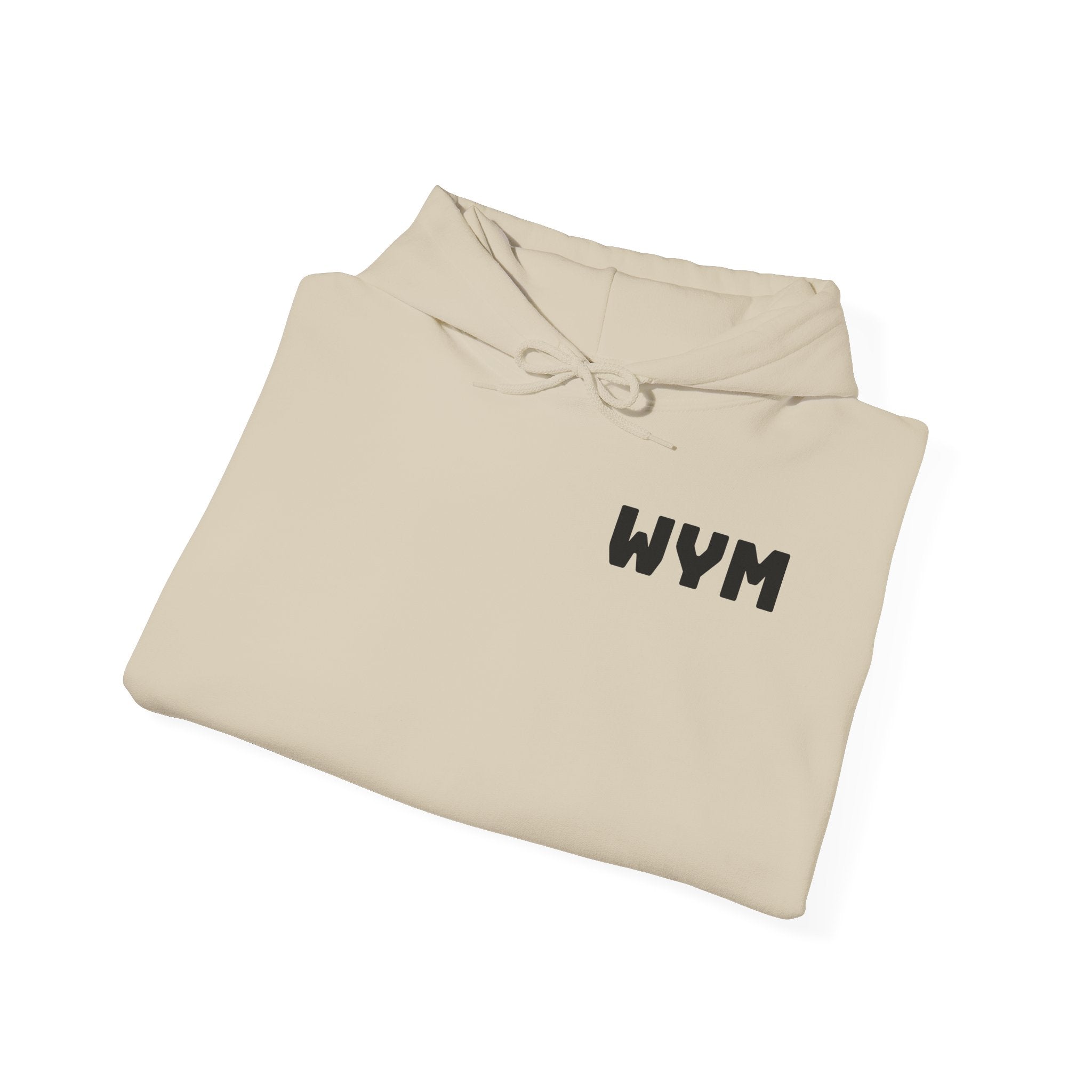 Wear Your Moment Unisex Graphic Hoodie – Built Different Pullover, 50/50 Cotton-Poly, Sizes S–4XL