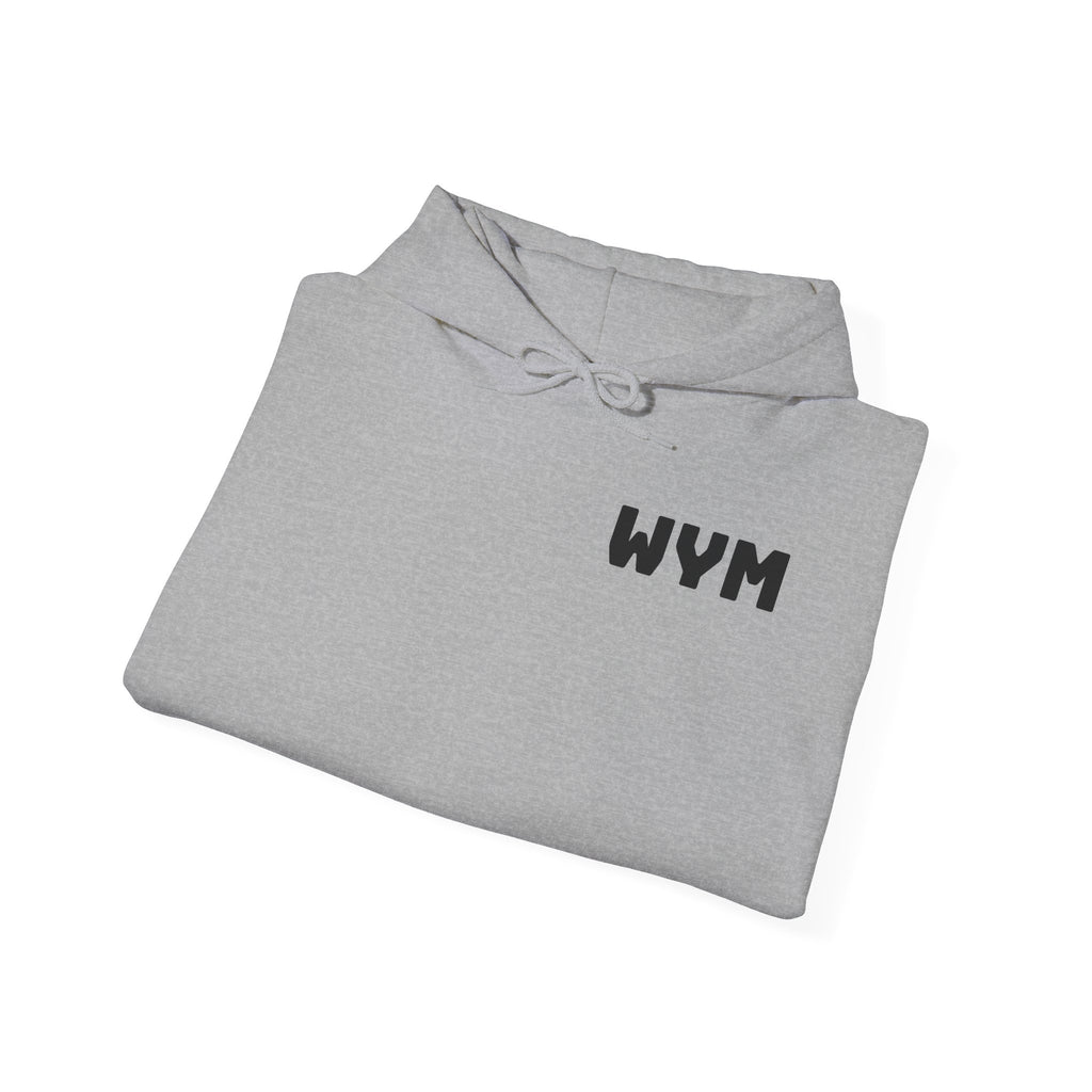 Wear Your Moment Unisex Graphic Hoodie – Built Different Pullover, 50/50 Cotton-Poly, Sizes S–4XL