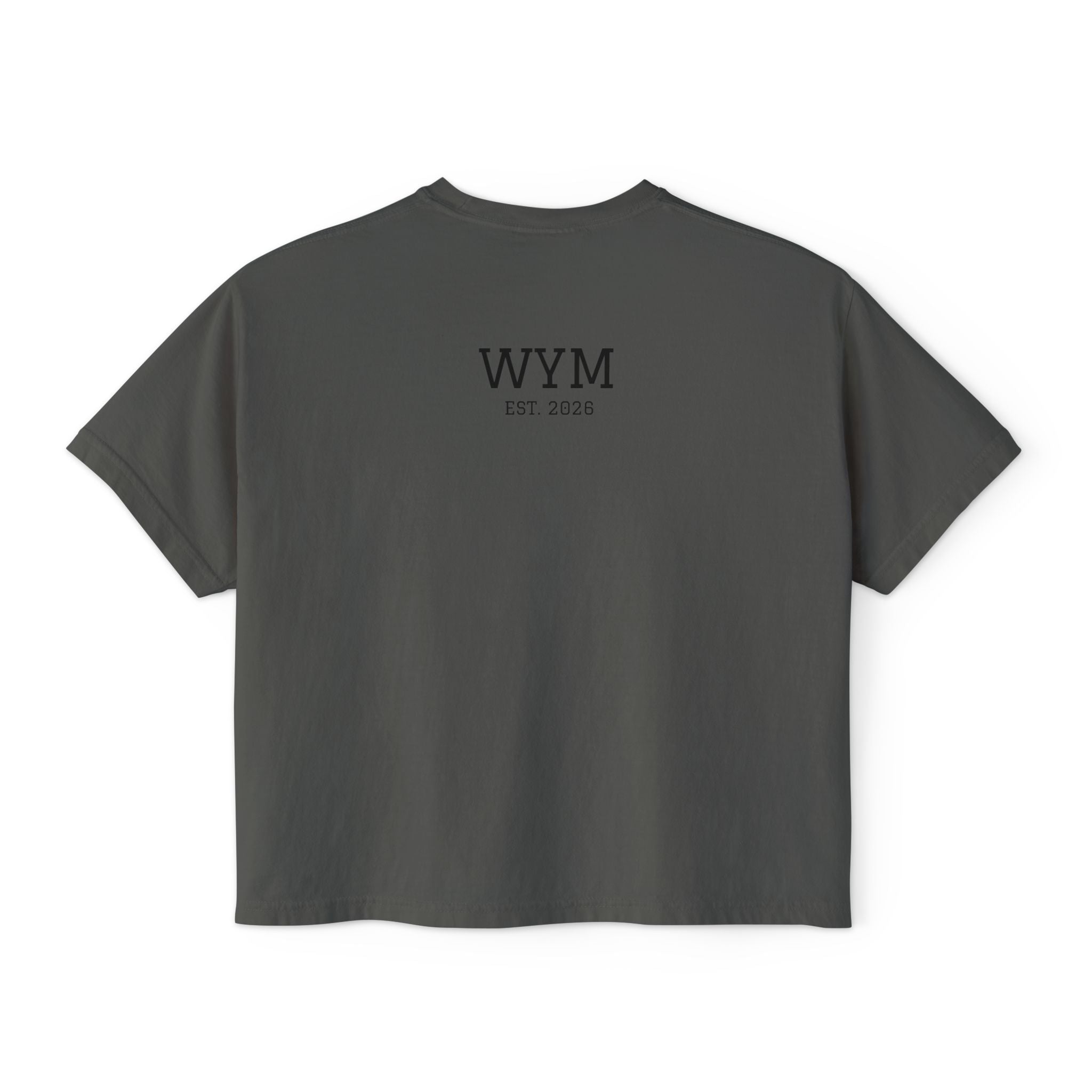Walk by Faith Women's Boxy Tee — Inspirational Christian Shirt with Sunset Design