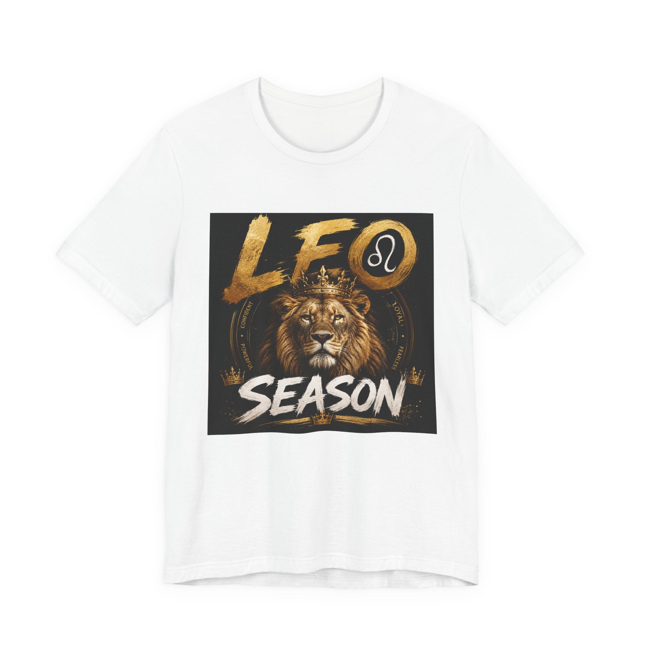 Leo Season T-Shirt — Bold Lion Zodiac Graphic Tee