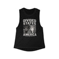 Divided States of America Tank Top — Political Graphic Women's Muscle Tank