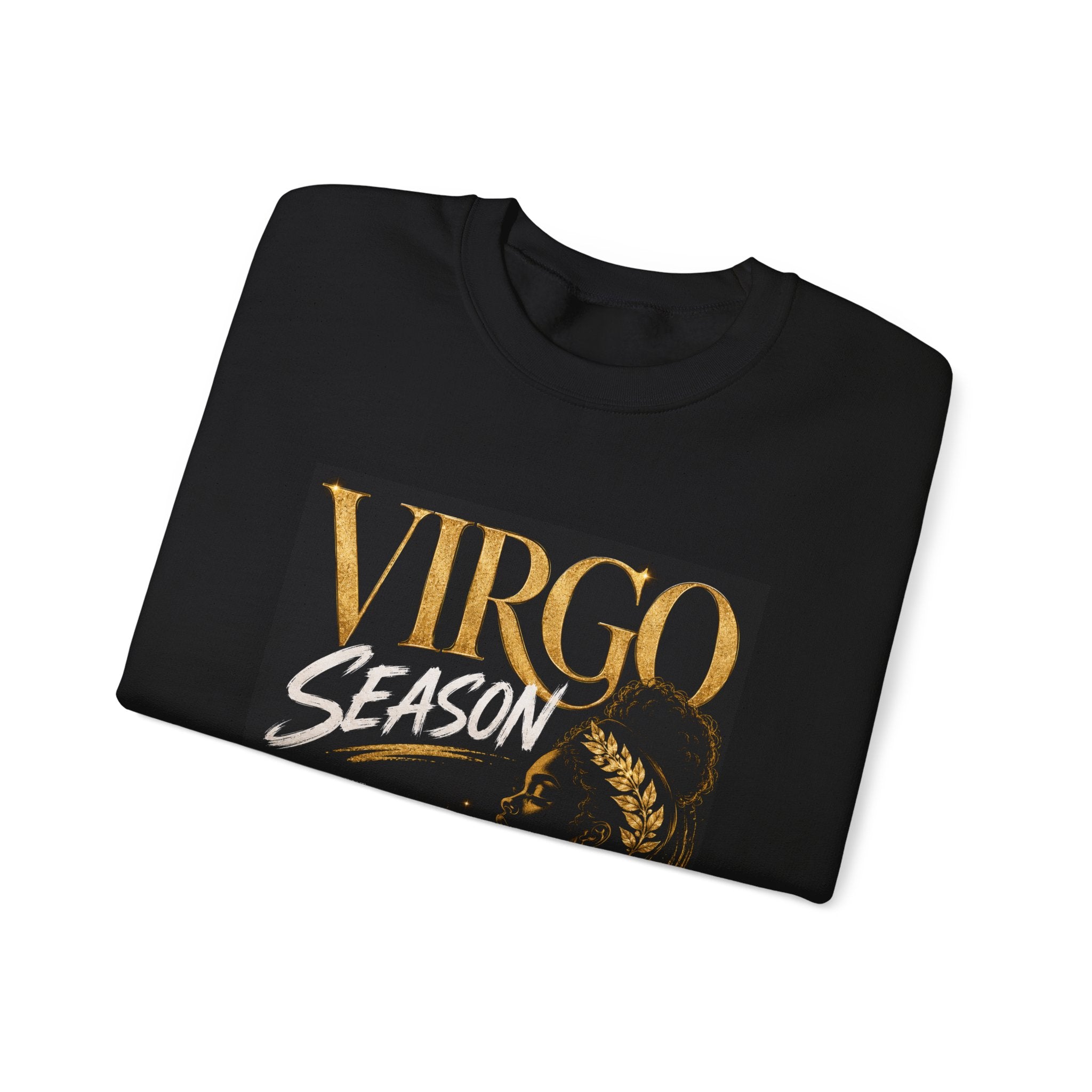 Virgo Season Crewneck Sweatshirt — Zodiac Virgo Graphic Pullover