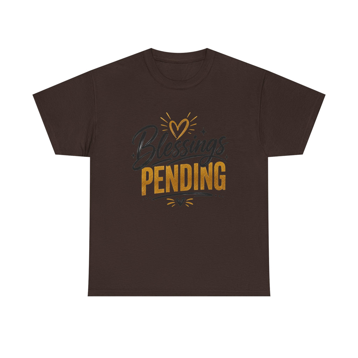 Blessings Pending Tee — Pregnancy Announcement Graphic, Soft Cotton, Unisex