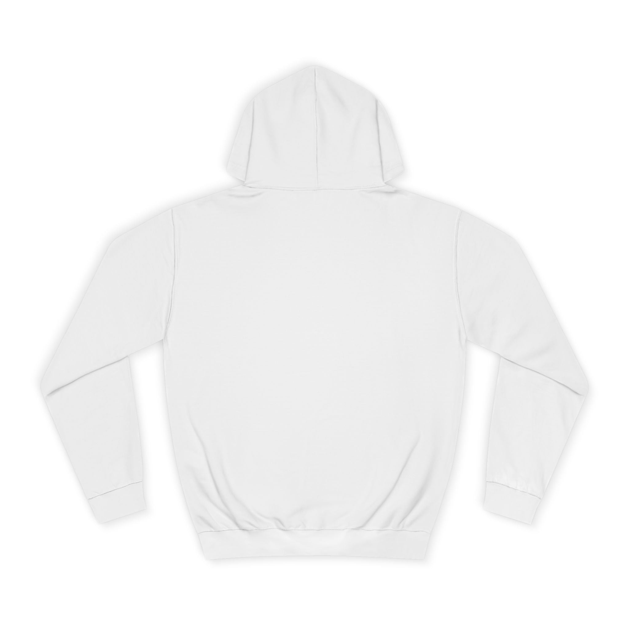 WYM Vertical Letter Hoodie — Minimal College-Style Pullover