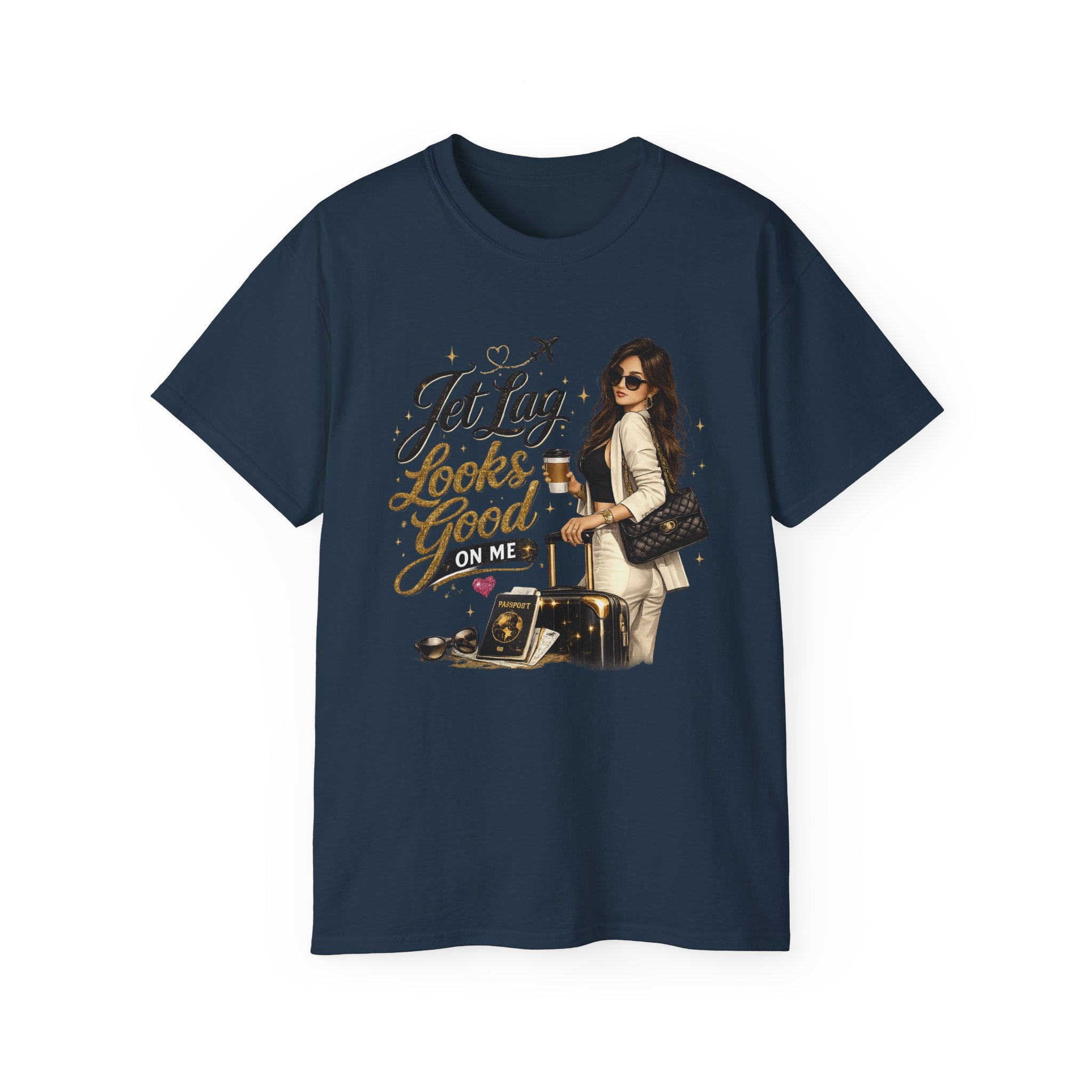 Jet Lag Looks Better On Me Tee
