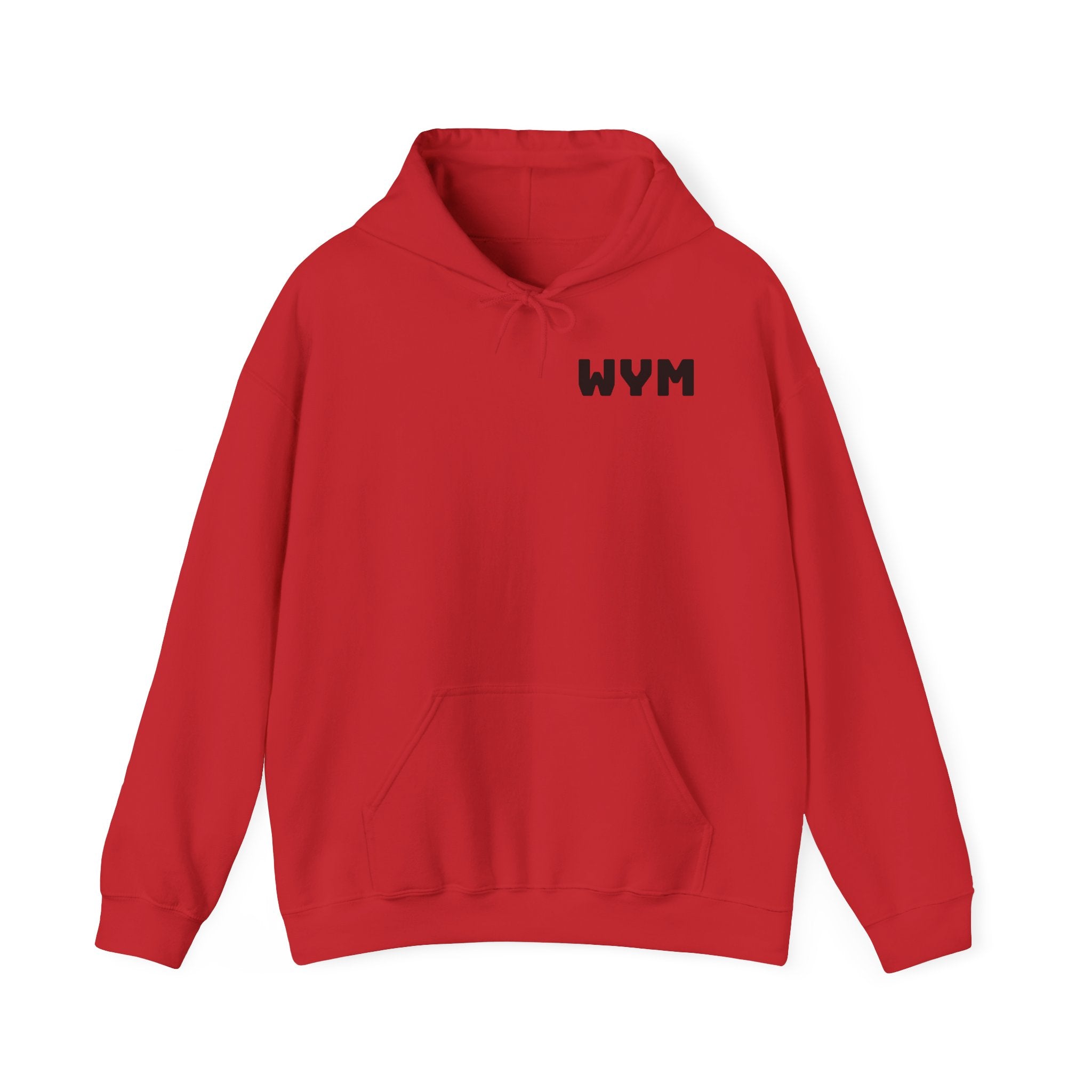 Wear Your Moment Unisex Graphic Hoodie – Built Different Pullover, 50/50 Cotton-Poly, Sizes S–4XL