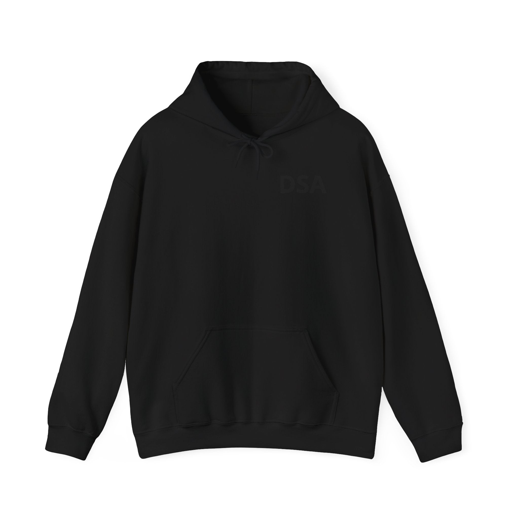 DSA Hoodie — Divided States of America Protest Graphic Hooded Sweatshirt