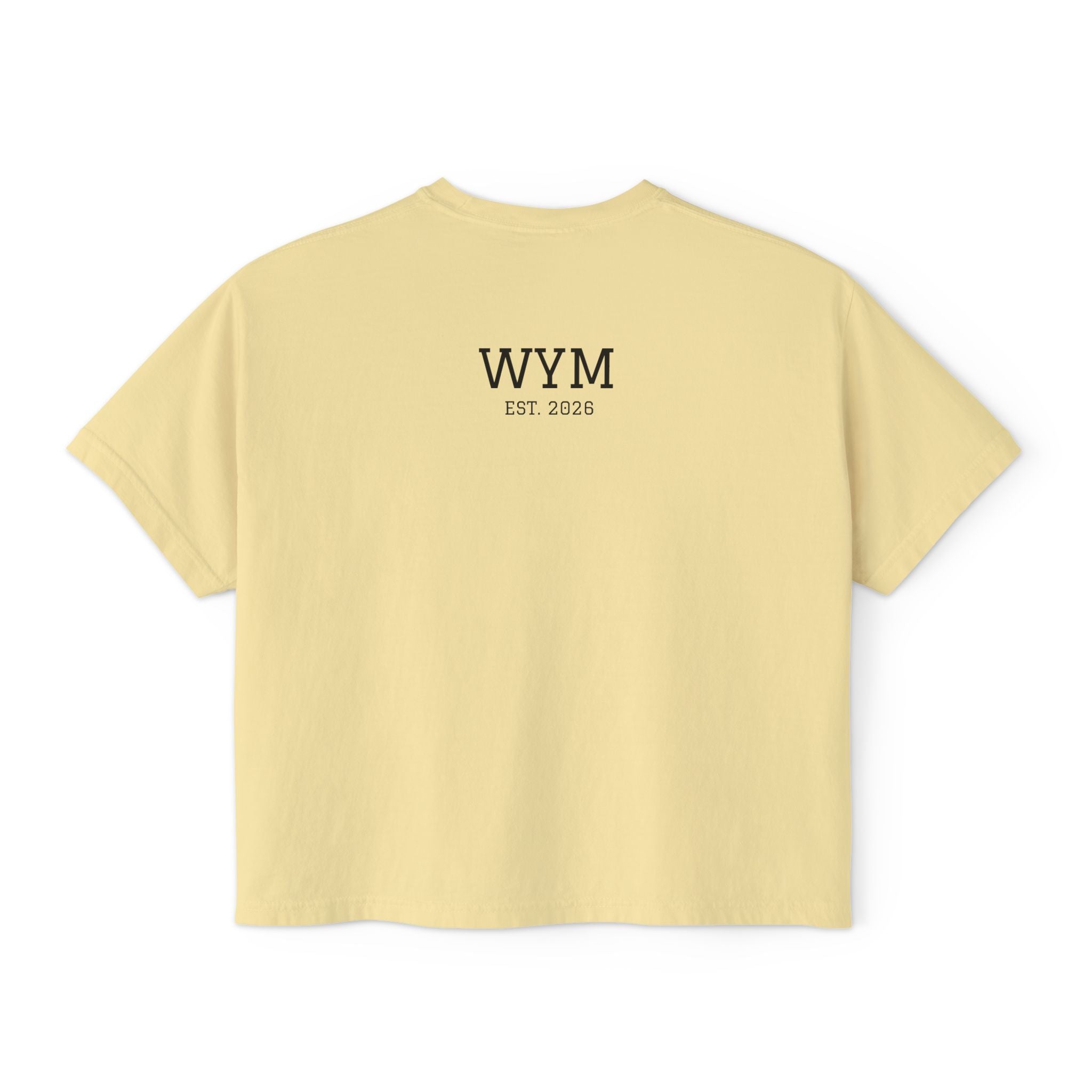 Walk by Faith Women's Boxy Tee — Inspirational Christian Shirt with Sunset Design