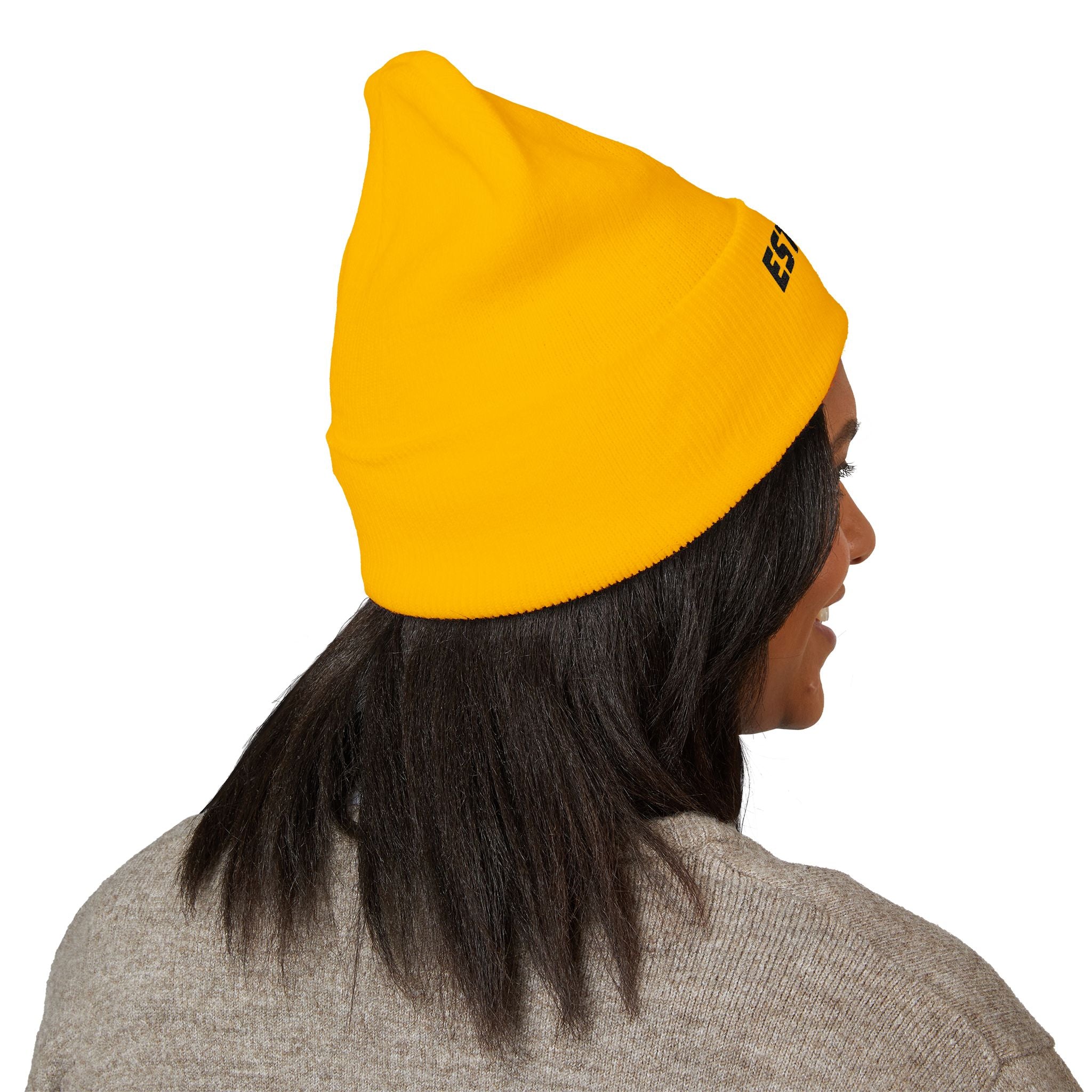 Embroidered "EST. 1982" Cuffed Beanie