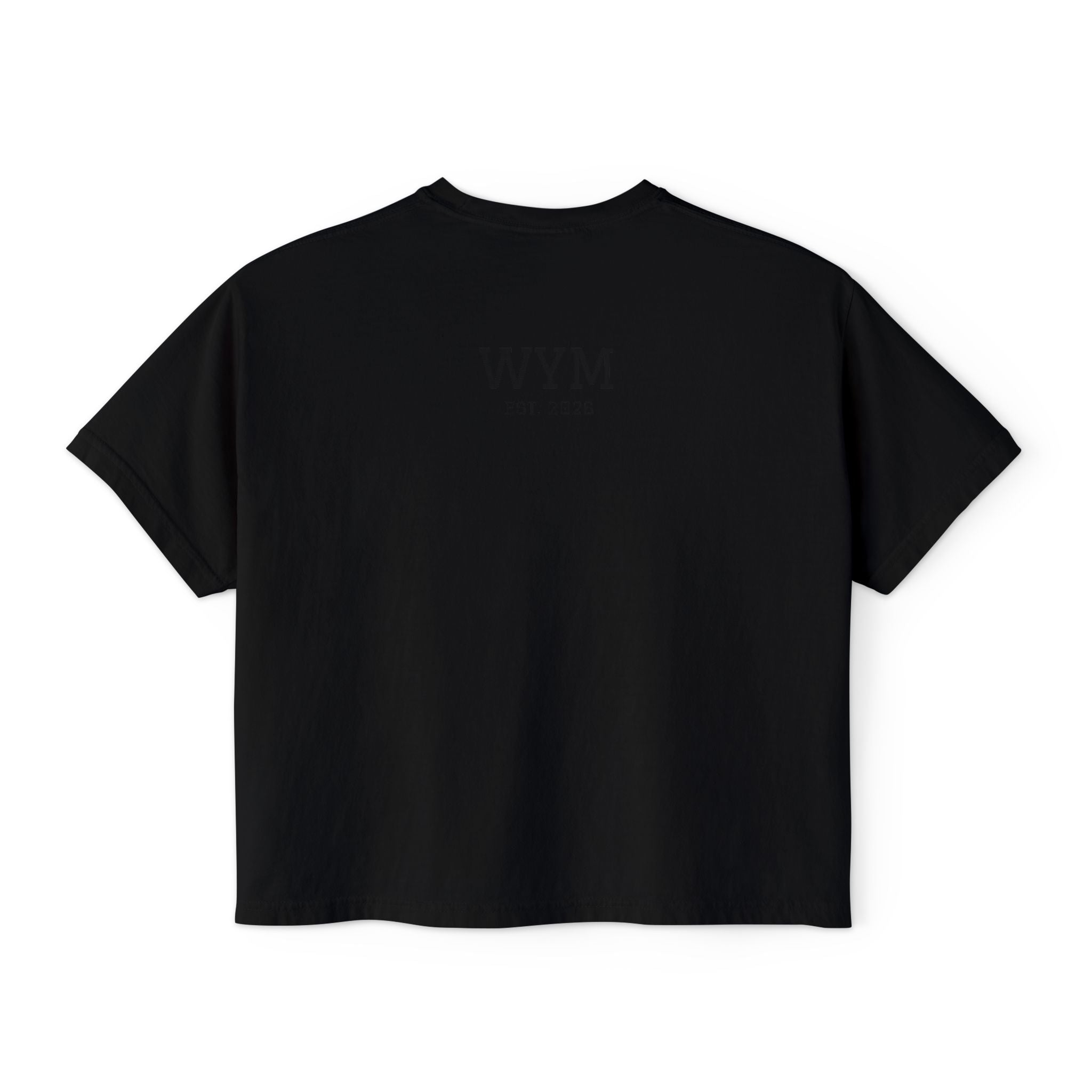 Walk by Faith Women's Boxy Tee — Inspirational Christian Shirt with Sunset Design