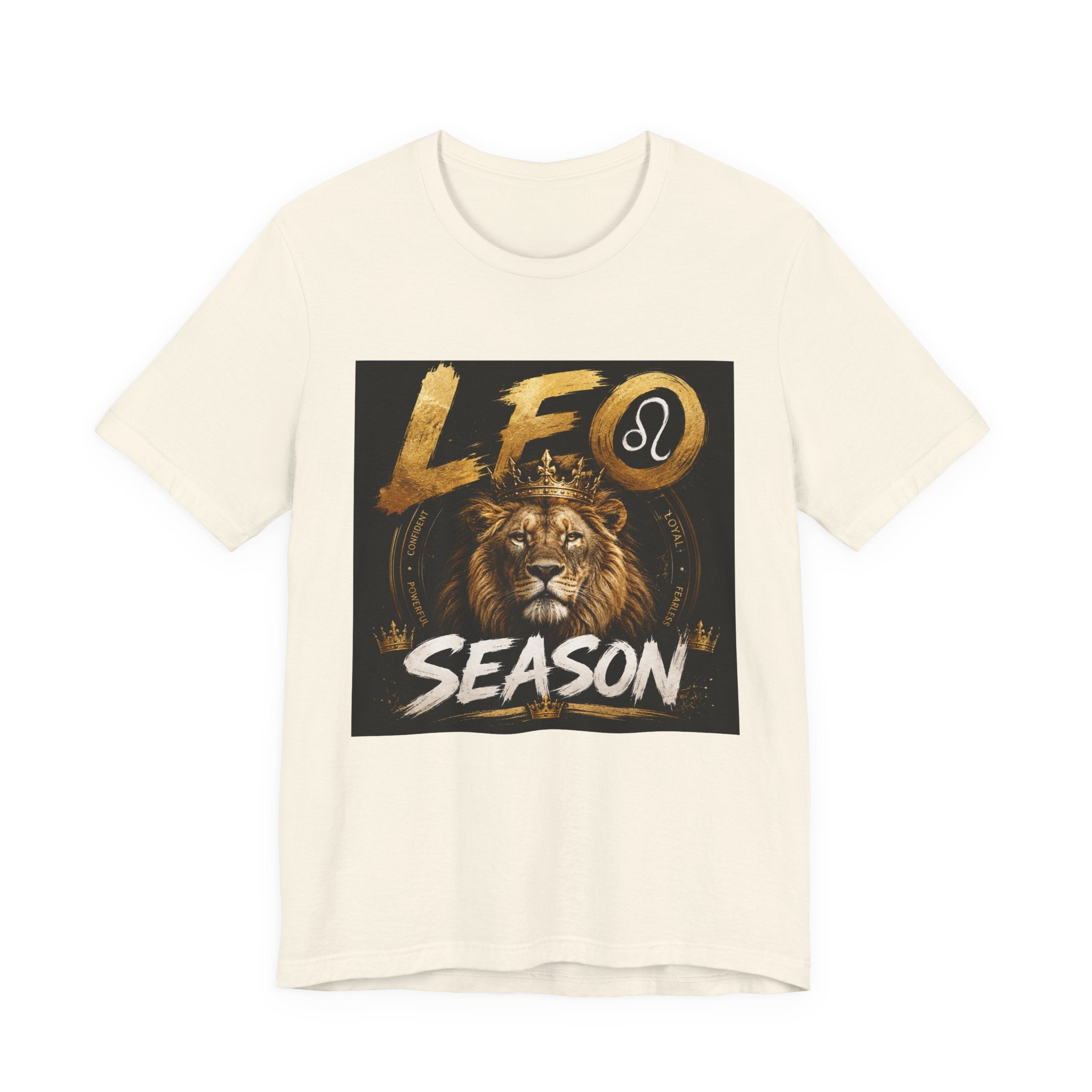 Leo Season T-Shirt — Bold Lion Zodiac Graphic Tee