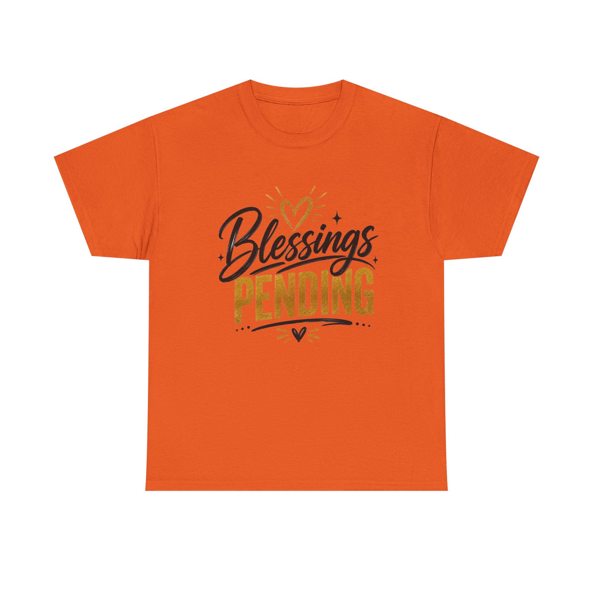 Blessings Pending Tee — Pregnancy Announcement Graphic, Soft Cotton, Unisex
