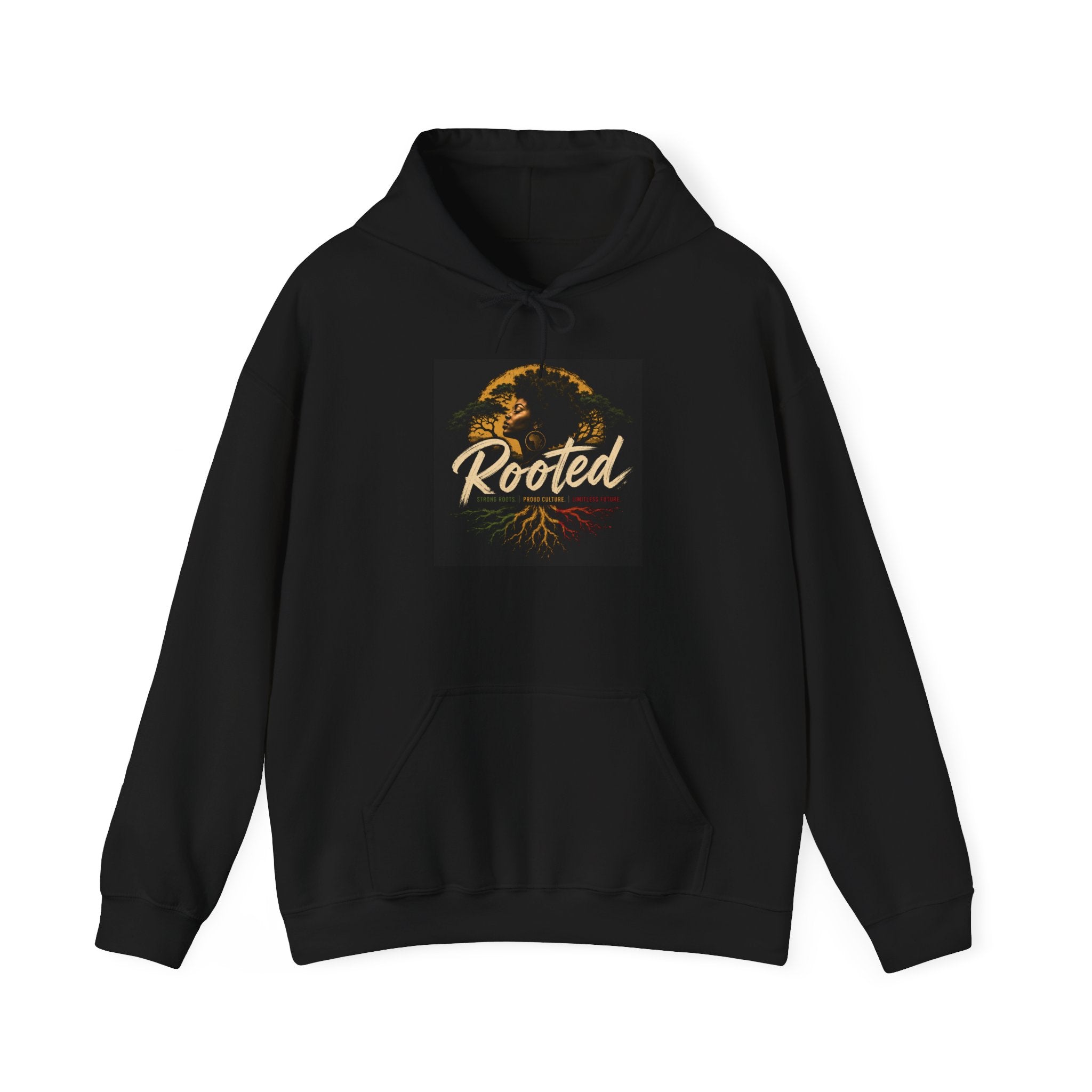 Rooted Hoodie — Vintage Tree & Roots Graphic Pullover