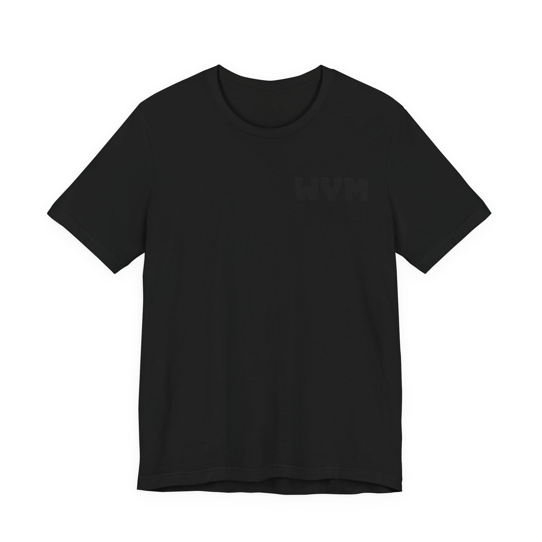 WYM Minimalist Chest Logo Tee – Casual Graphic T-Shirt