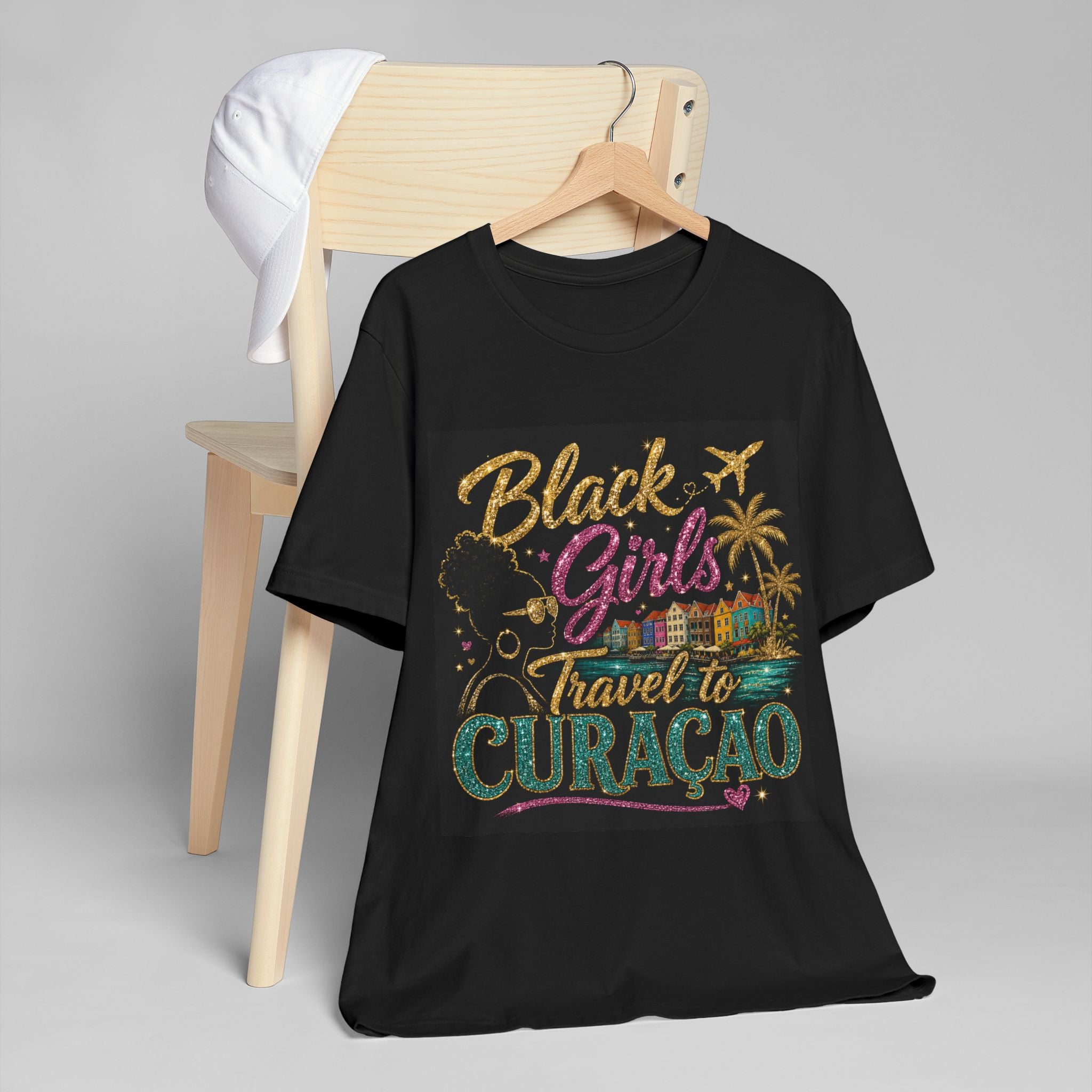 Black Girls Travel to Curaçao Tee