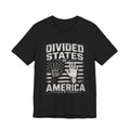 T-Shirt — "Divided States of America" Graphic Tee (Patriotic Social Commentary)
