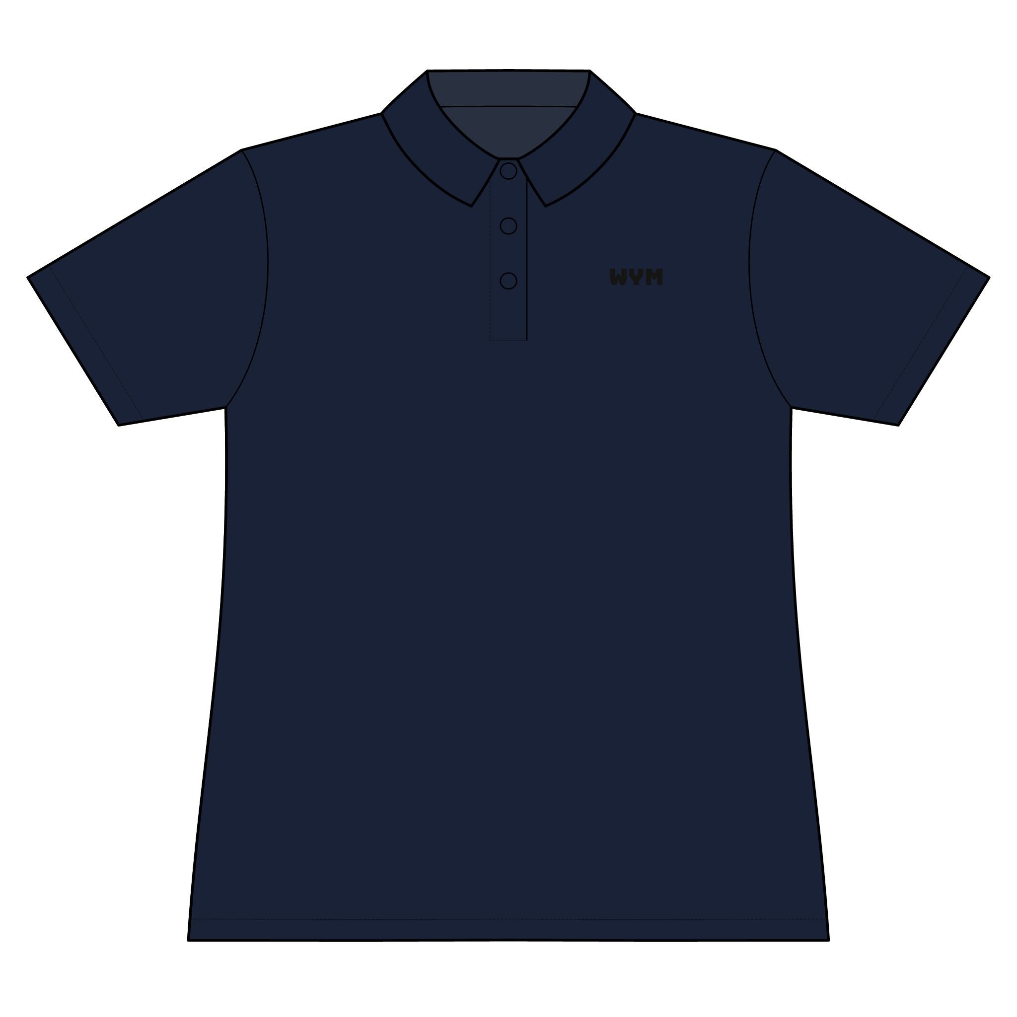 Women's Pique Polo – Classic Embroidered Chest Logo Polo
