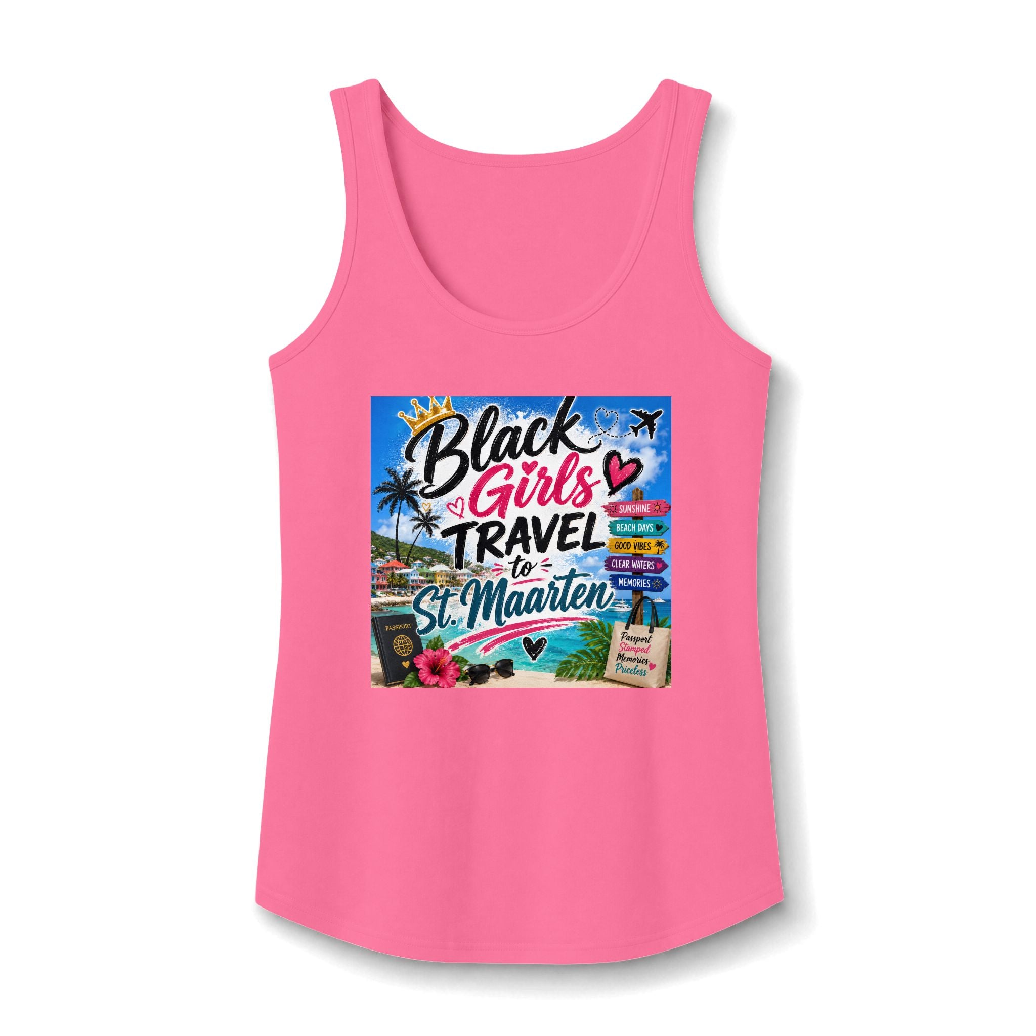 Black Girls Travel to St. Maarten Tank