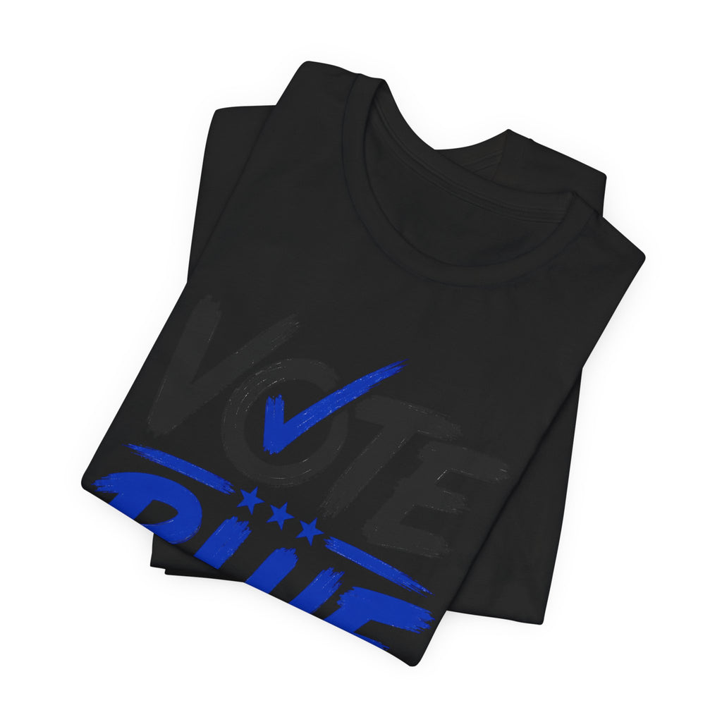 Vote Blue T-Shirt — Patriotic Democratic Election Tee