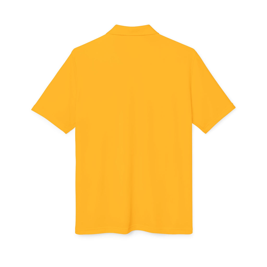 WVM Minimalist Performance Polo — White Athletic Golf Shirt
