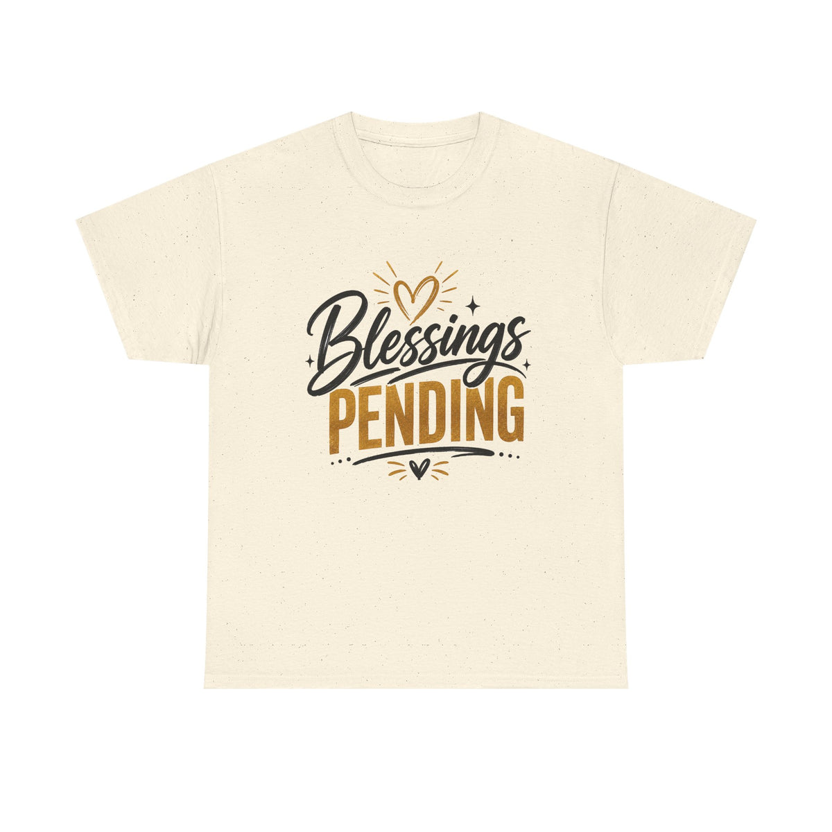 Blessings Pending Tee — Pregnancy Announcement Graphic, Soft Cotton, Unisex