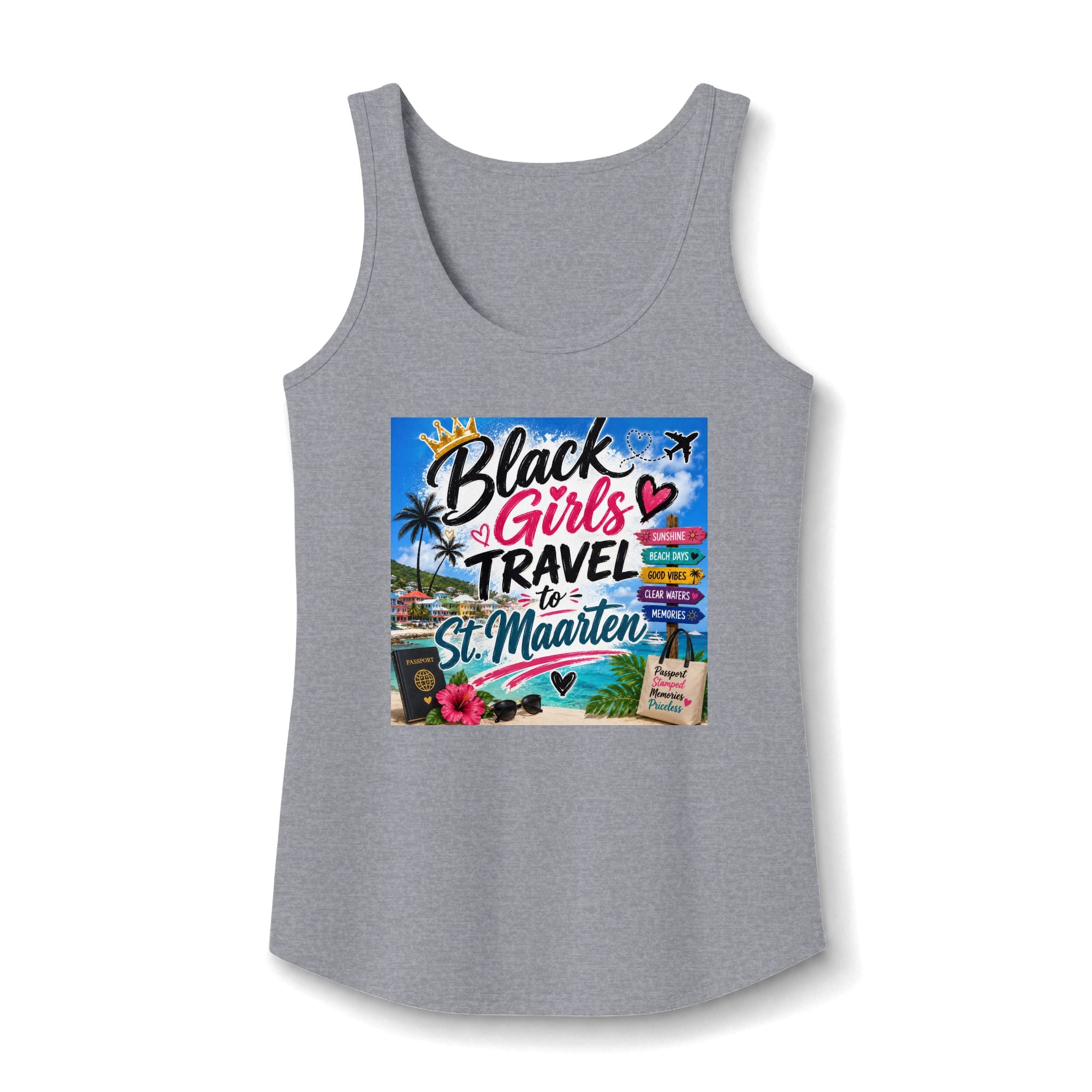 Black Girls Travel to St. Maarten Tank