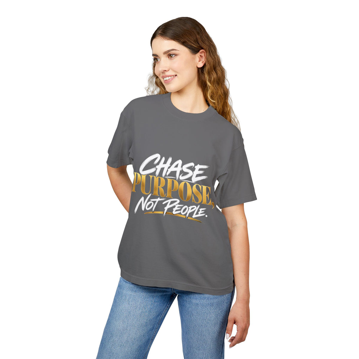 Chase Purpose Not People T-Shirt — Motivational Urban Graphic Tee