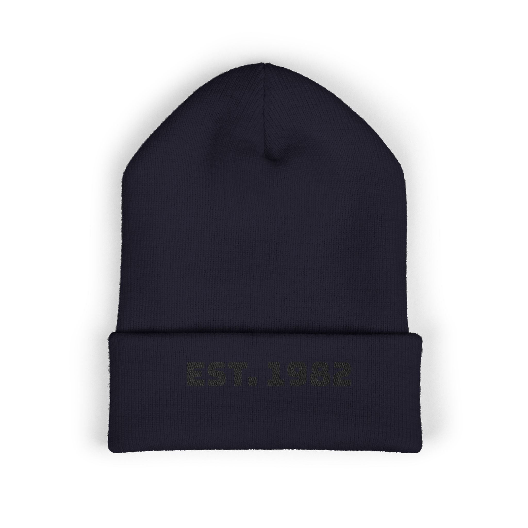 Embroidered "EST. 1982" Cuffed Beanie