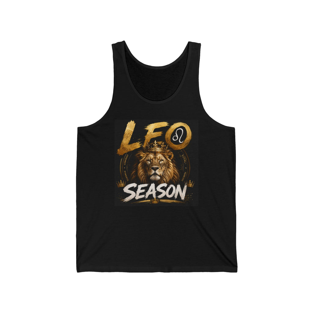 Leo Season Tank Top — Zodiac Lion Graphic Summer Tank