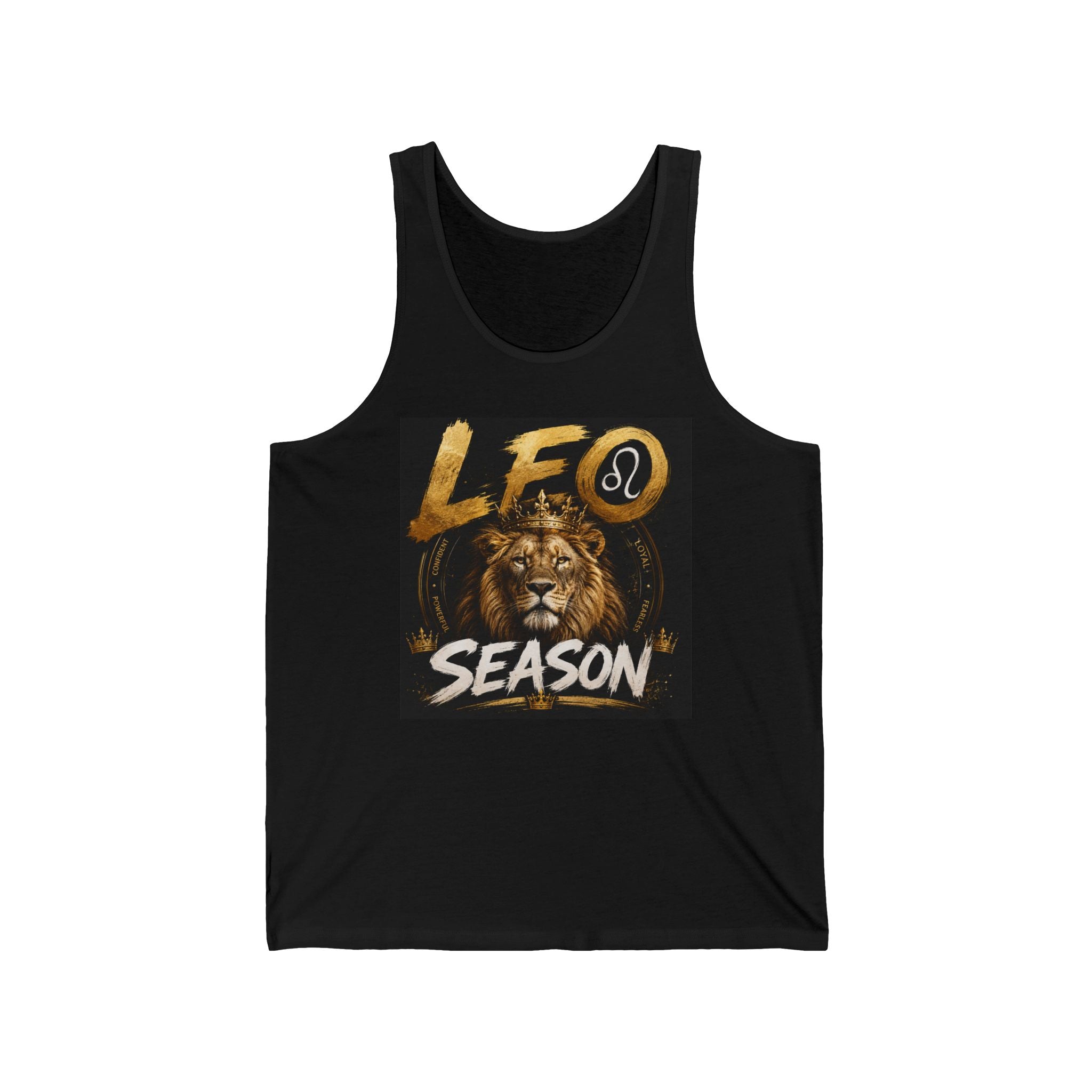Leo Season Tank Top — Zodiac Lion Graphic Summer Tank