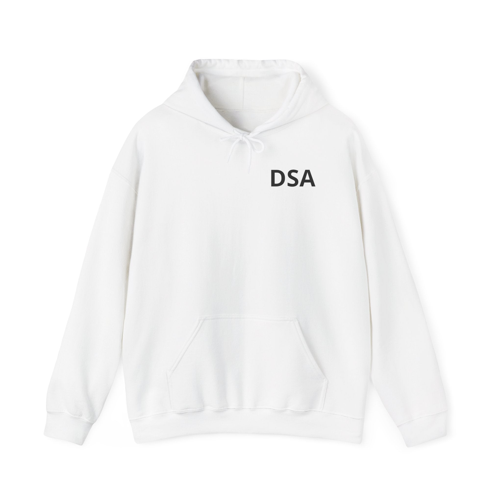 DSA Hoodie — Divided States of America Protest Graphic Hooded Sweatshirt