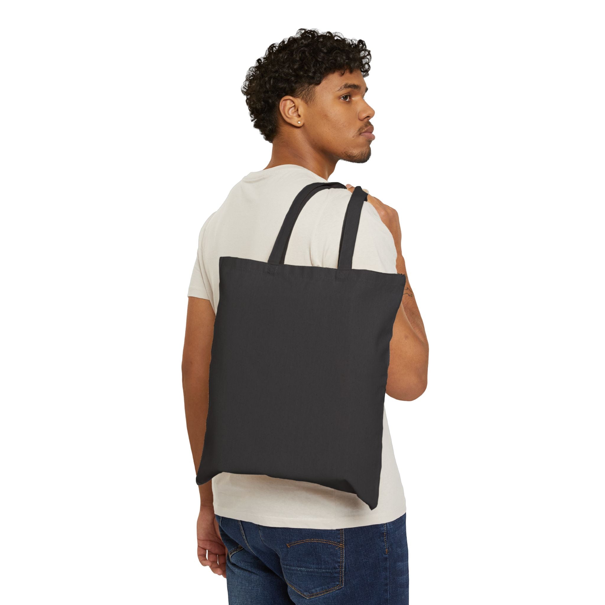 Vote Blue Canvas Tote Bag — Patriotic "Vote Blue" Reusable Grocery & Protest Tote