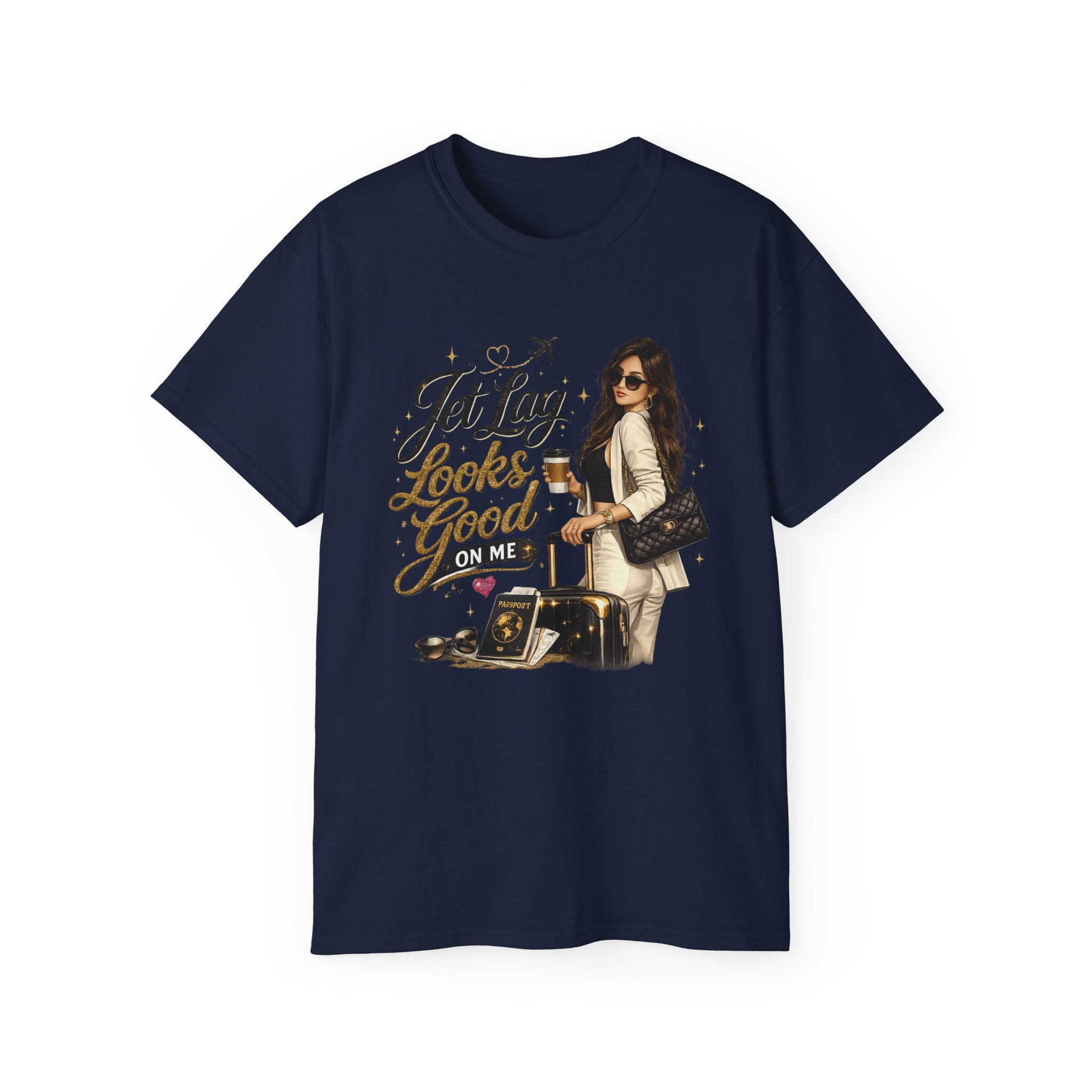 Jet Lag Looks Better On Me Tee