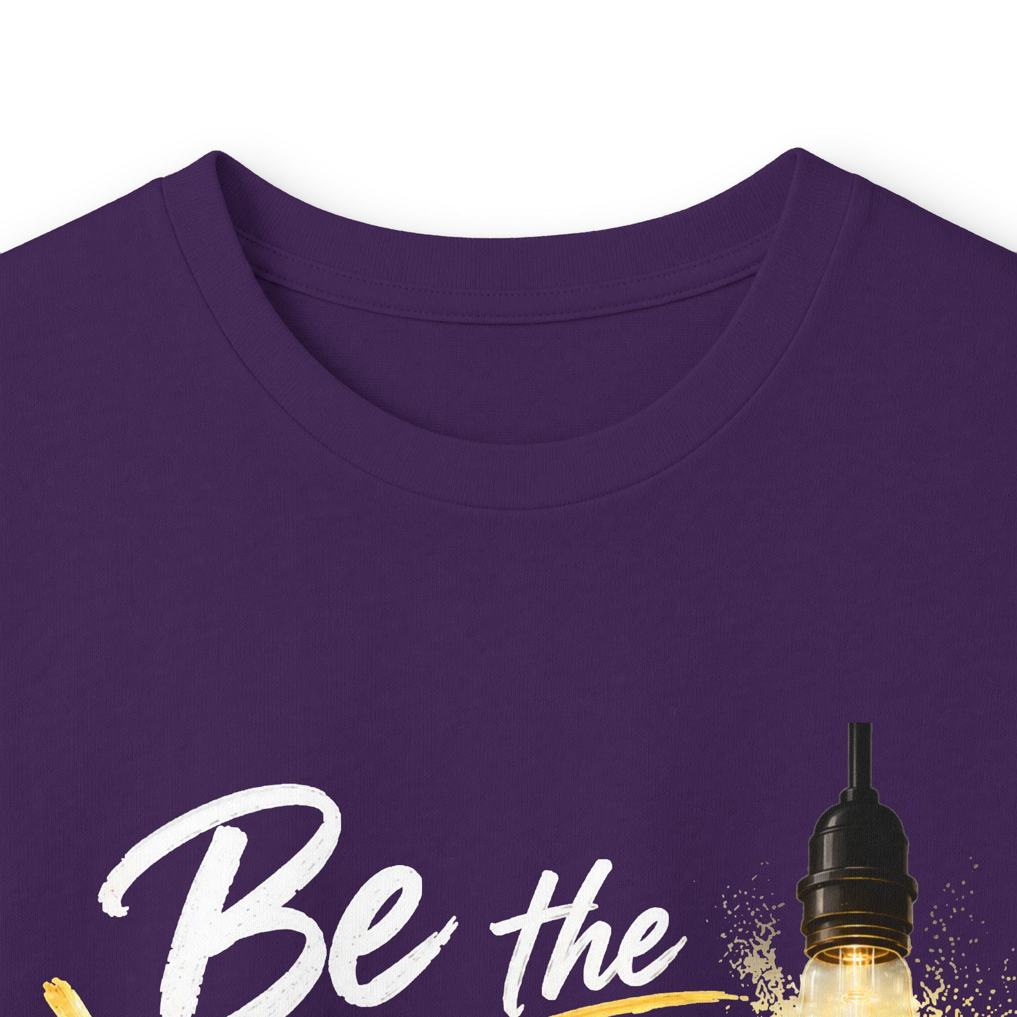 Wear Your Moment Unisex Inspirational Long Sleeve T-Shirt – Be the Light in Dark Spaces, Sizes S–4XL