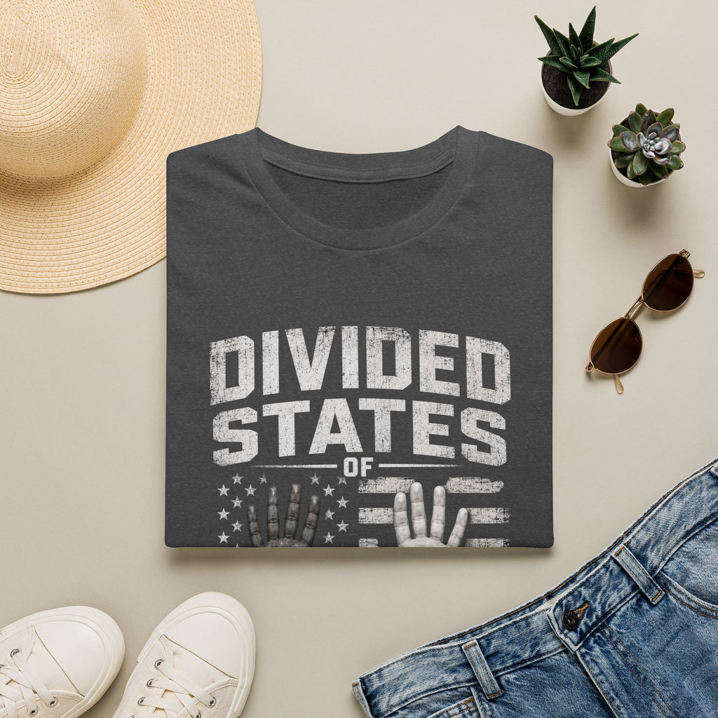 Divided States of America T-Shirt — Political Commentary Graphic Tee