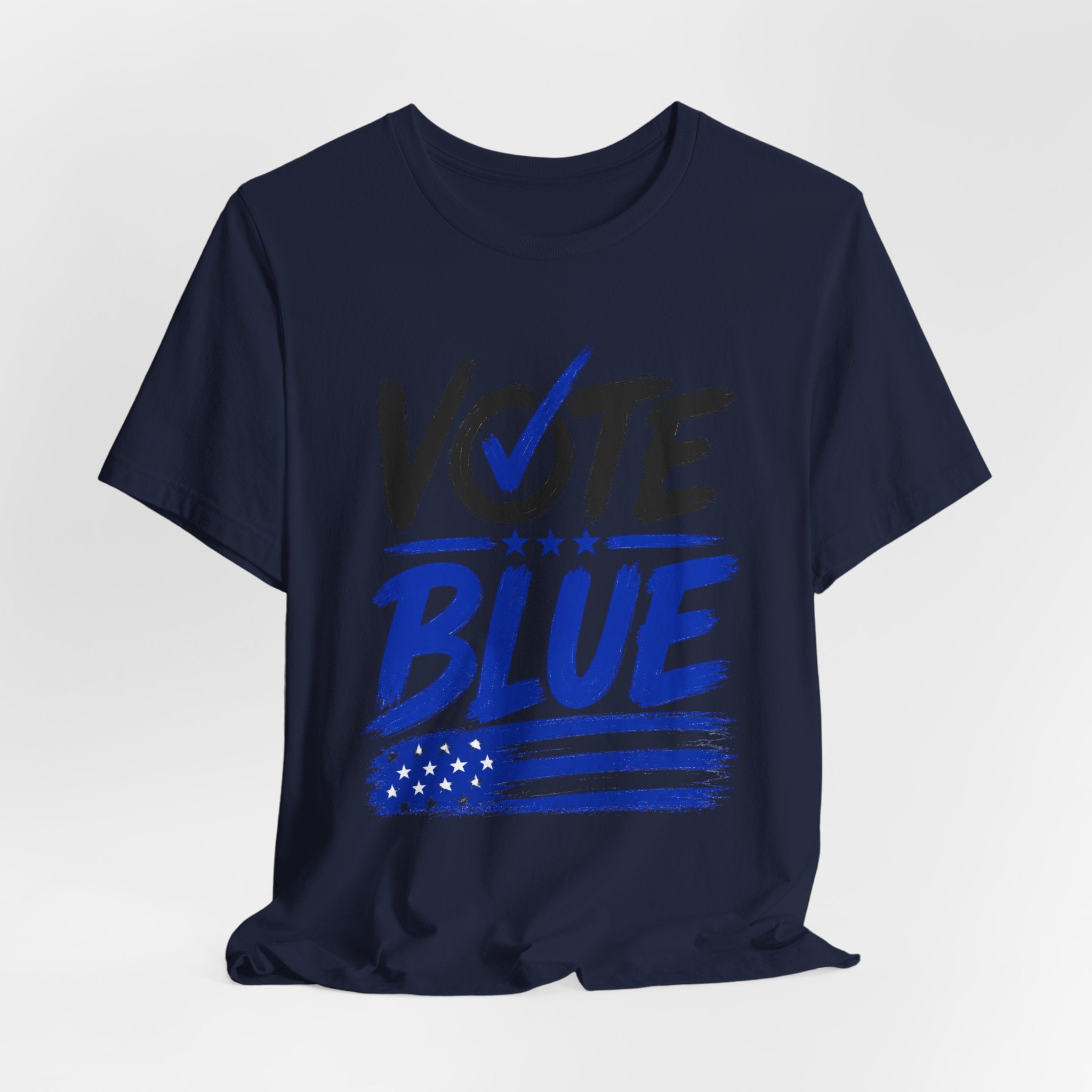 Vote Blue T-Shirt — Patriotic Democratic Election Tee