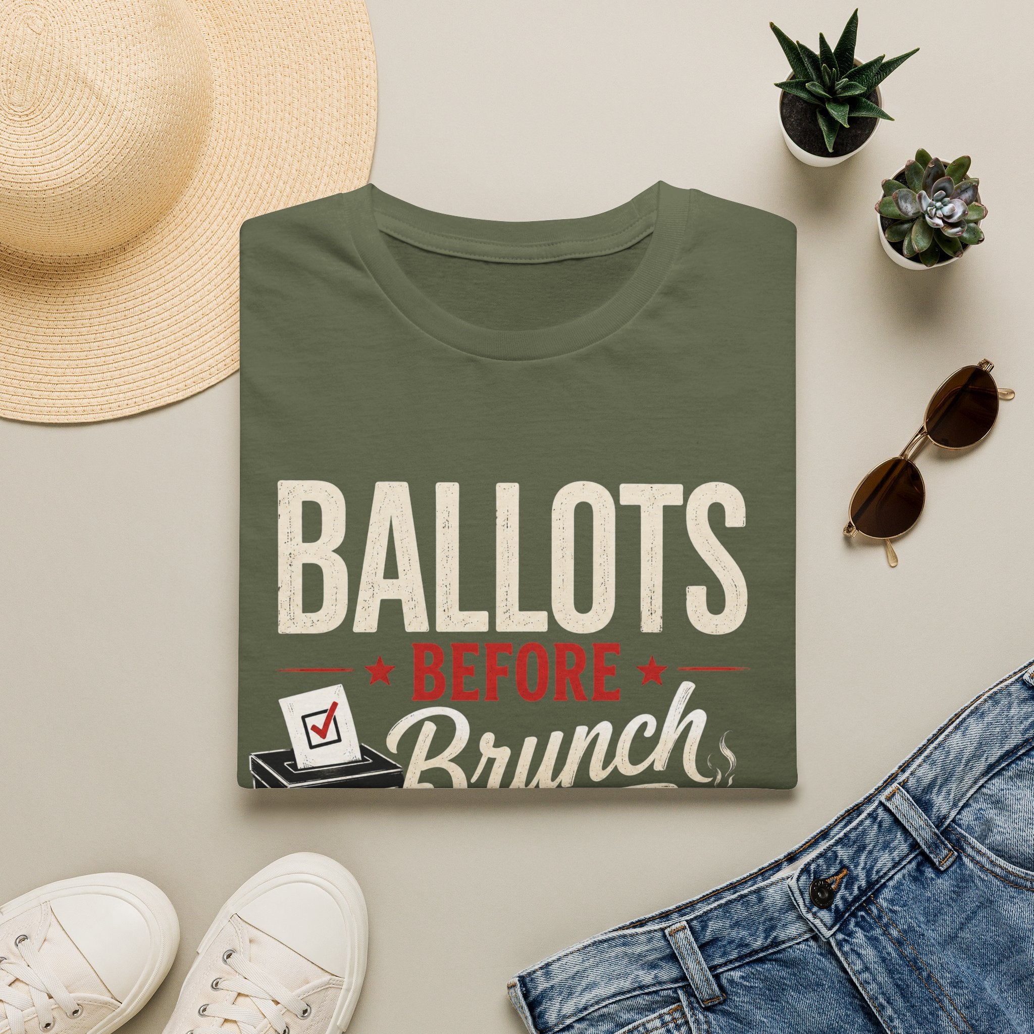 Ballots Before Brunch Tee