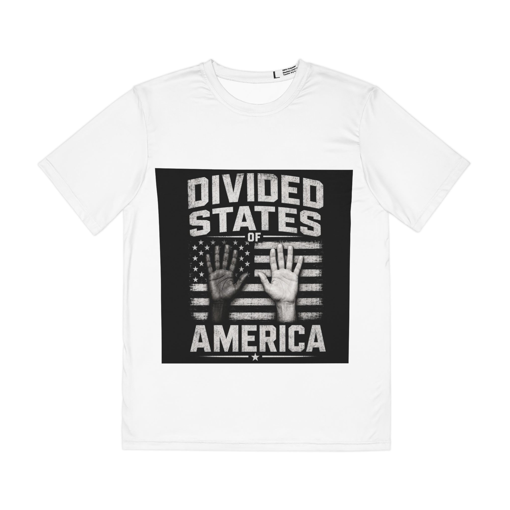 Divided States of America Tee — Political Statement Graphic T‑Shirt